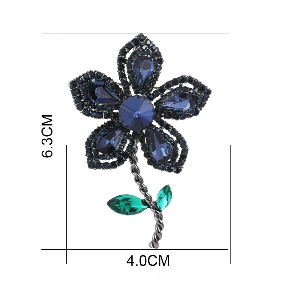 VQ Flower Brooch